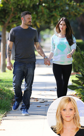Brian Austin Green, Megan Fox, Reese Witherspoon Brian Austin Green, Megan Fox, Reese Witherspoon
